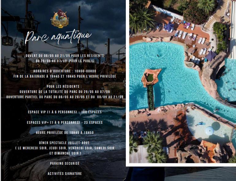 Hotel Pirates World Agde Luaran gambar